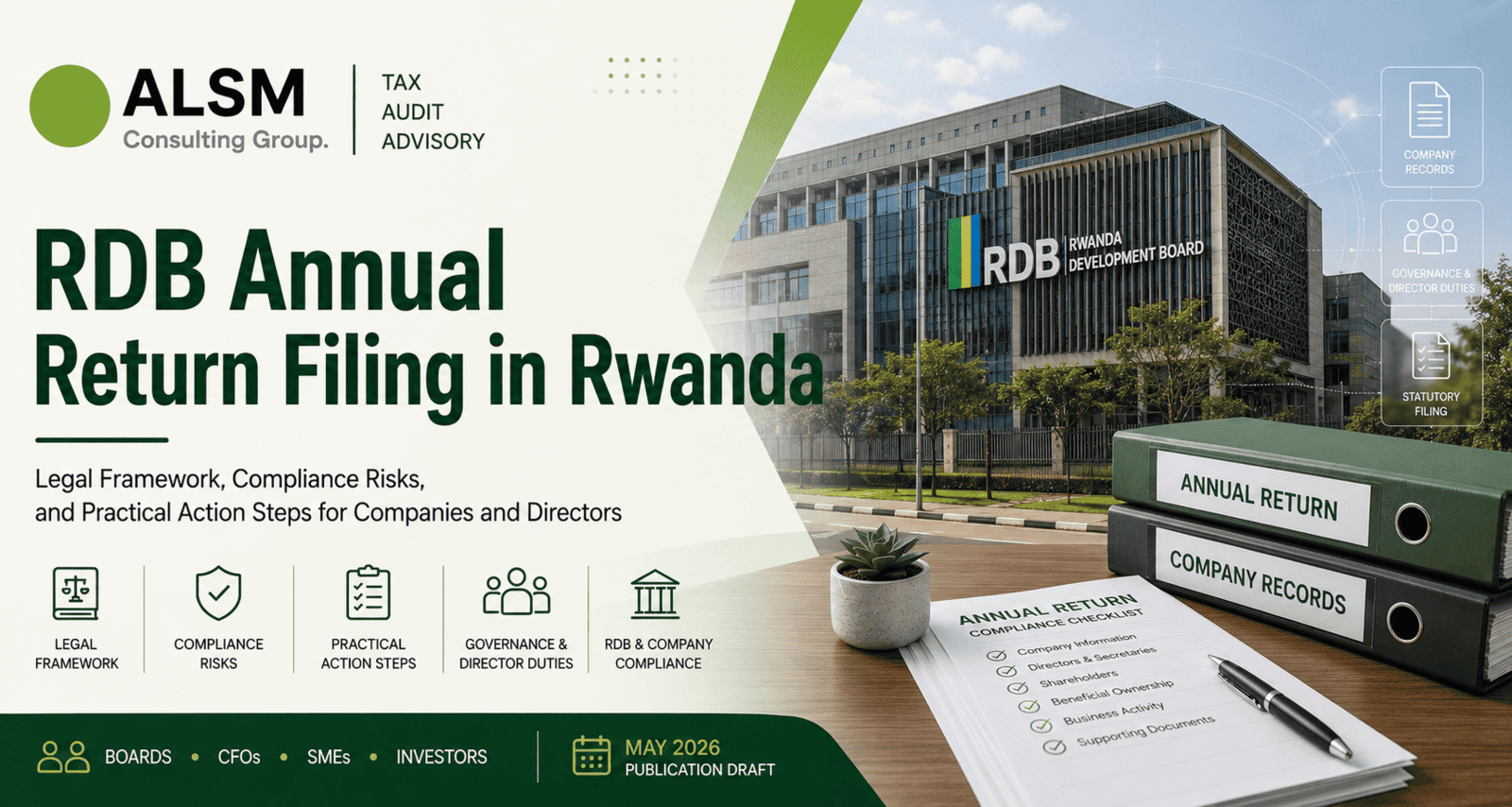 RDB Annual Return Filing in Rwanda: A Complete Compliance Guide for Companies